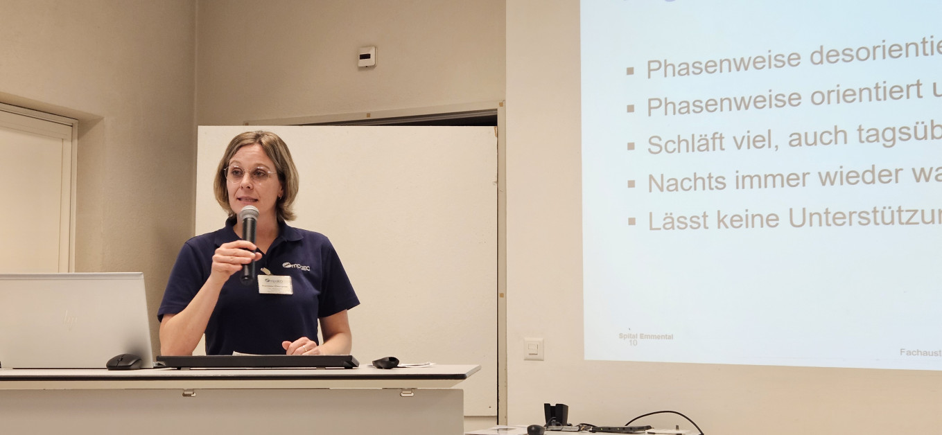 Referentin Franziska Hiltbrunner